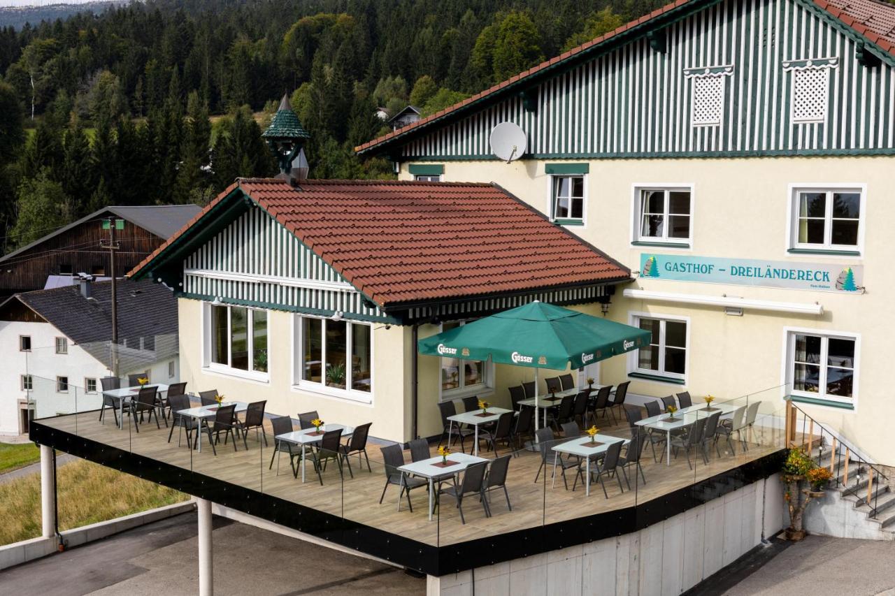 Gasthof Dreilaendereck Schwarzenberg am Bohmerwald Luaran gambar