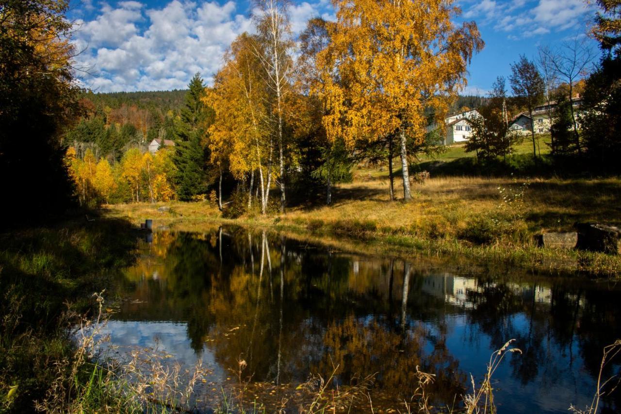 Gasthof Dreilaendereck Schwarzenberg am Bohmerwald Luaran gambar