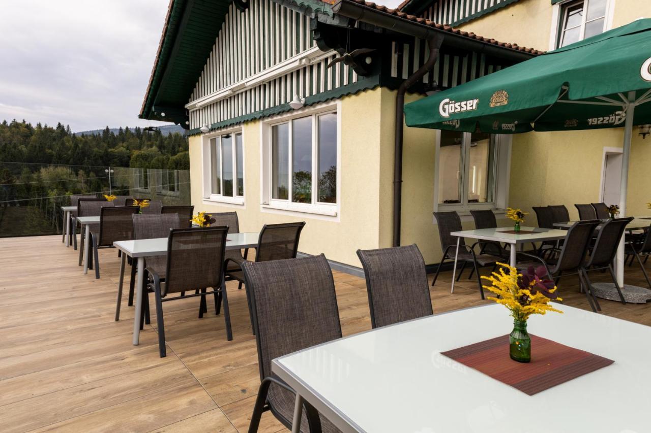 Gasthof Dreilaendereck Schwarzenberg am Bohmerwald Luaran gambar